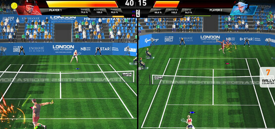 Apunkagames Tennis Fighters TENOKE