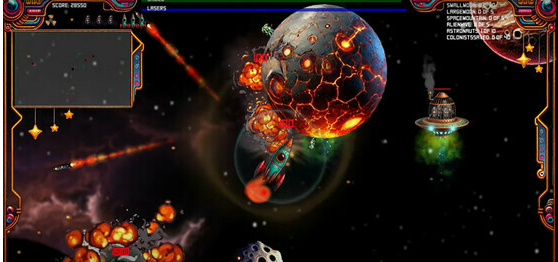 Asteroids and Aliens TENOKE